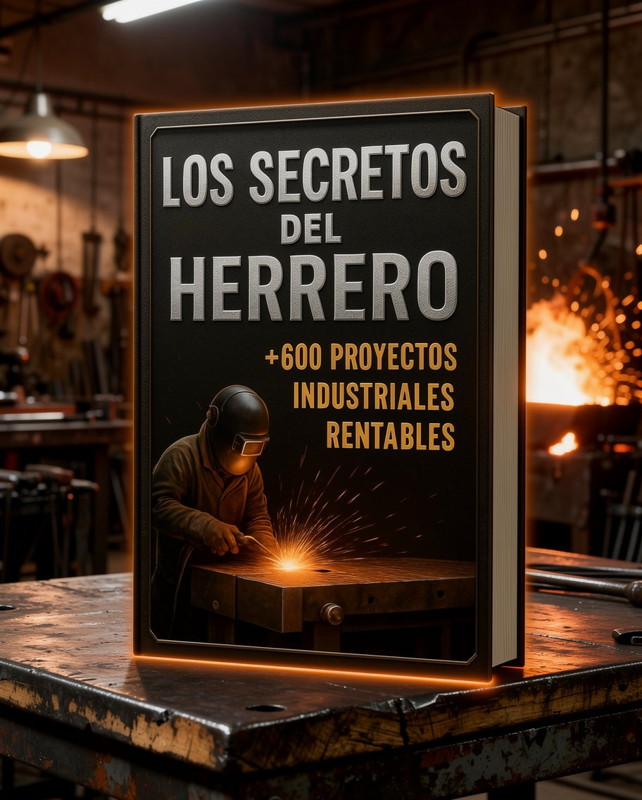 LOS SECRETOS DEL HERRERO - Mega pack (+600) Proyectos y 7 Bonos de Regalo 🎁