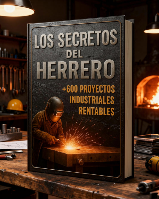 LOS SECRETOS DEL HERRERO          - Mega pack (+600)       Proyectos y 7 Bonos de Regalo 🎁